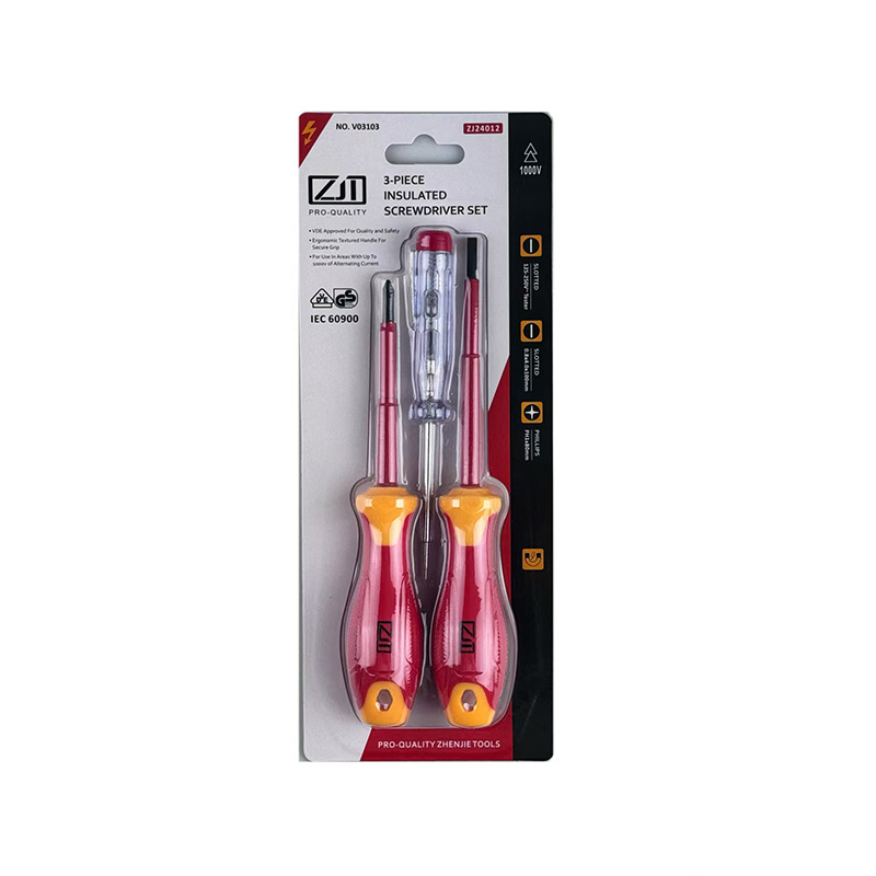 3pcs set de destornillador VDE