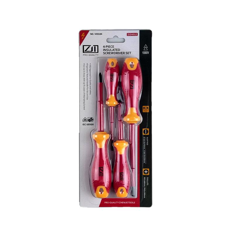 4pcs set de destornillador VDE